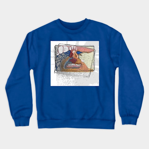 Mind vomit Crewneck Sweatshirt by LDH Illustrations